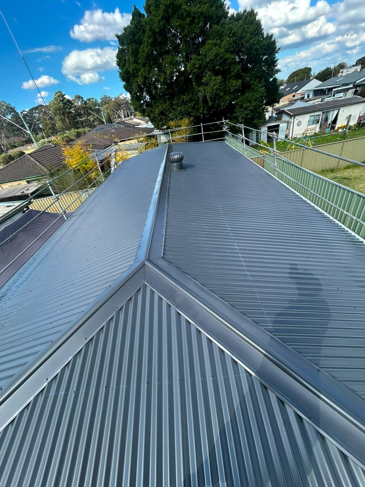 Roof replacement project